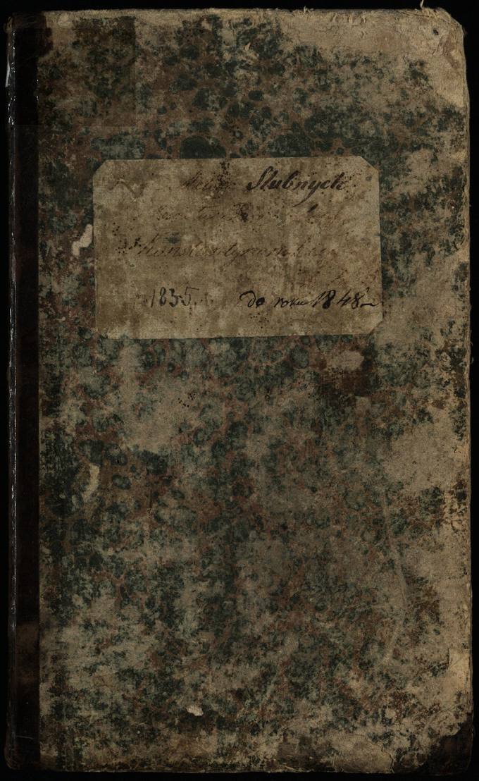 Vaškų (Konstantinavo) Romos katalikų parapijos bažnyčios 1835–1848 metų jungtuvių metrikų knyga